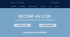Desktop Screenshot of iconstaffingnetwork.com